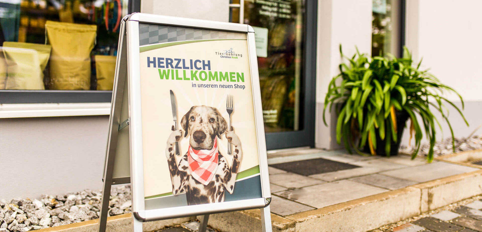 Herzlich Willkommen in unserem neuen Shop